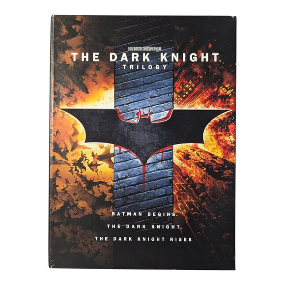 The Dark Knight Trilogy,Batman Begins,The Dark Knight, The Dark Knight Rises,DVD - Picture 1 of 12